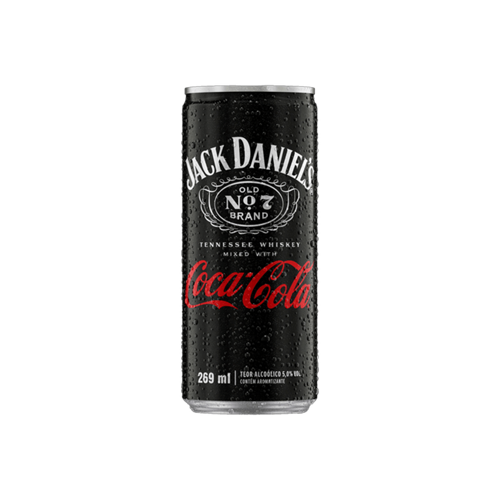 Bebida Mista Alcoólica Jack Daniel's e Coca-Cola