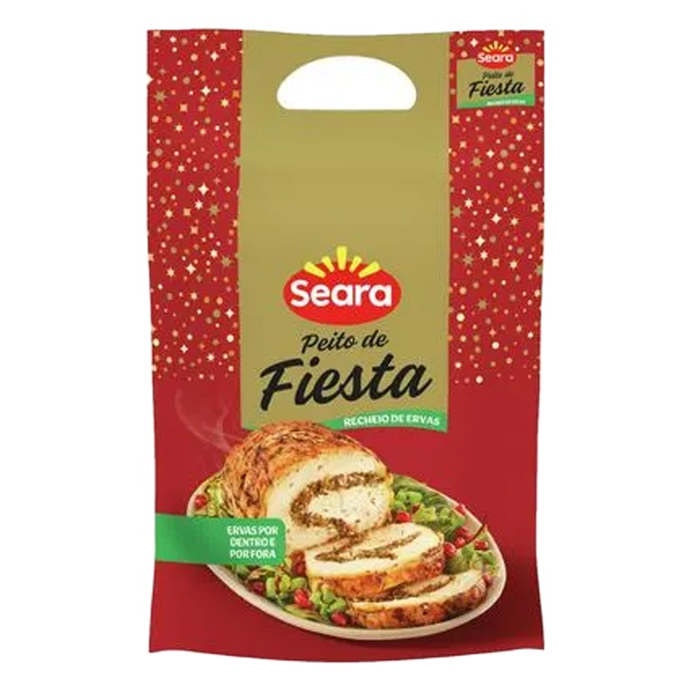 Peito Fiesta Seara Recheado C/Ervas
