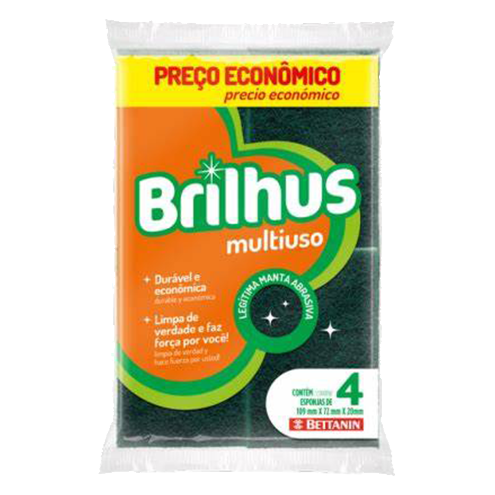 Esponja Bettanin Brilhus Multiuso