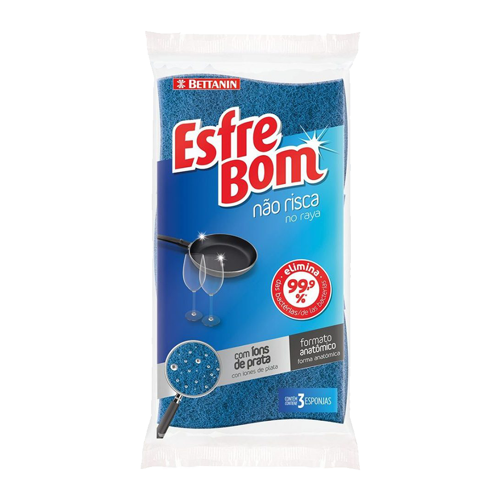 Esponja Esfrebom Bettanin Não Risca
