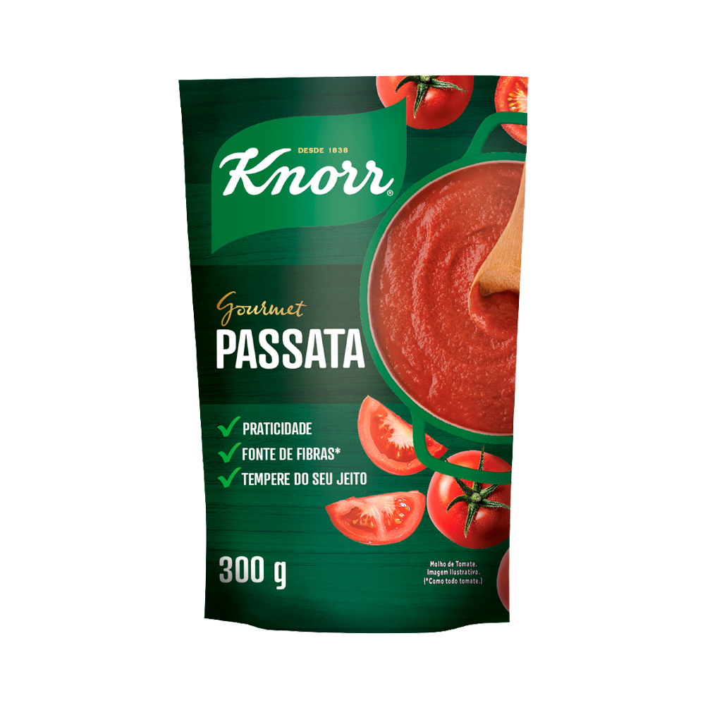 Molho de Tomate Knorr Passata Gourmet
