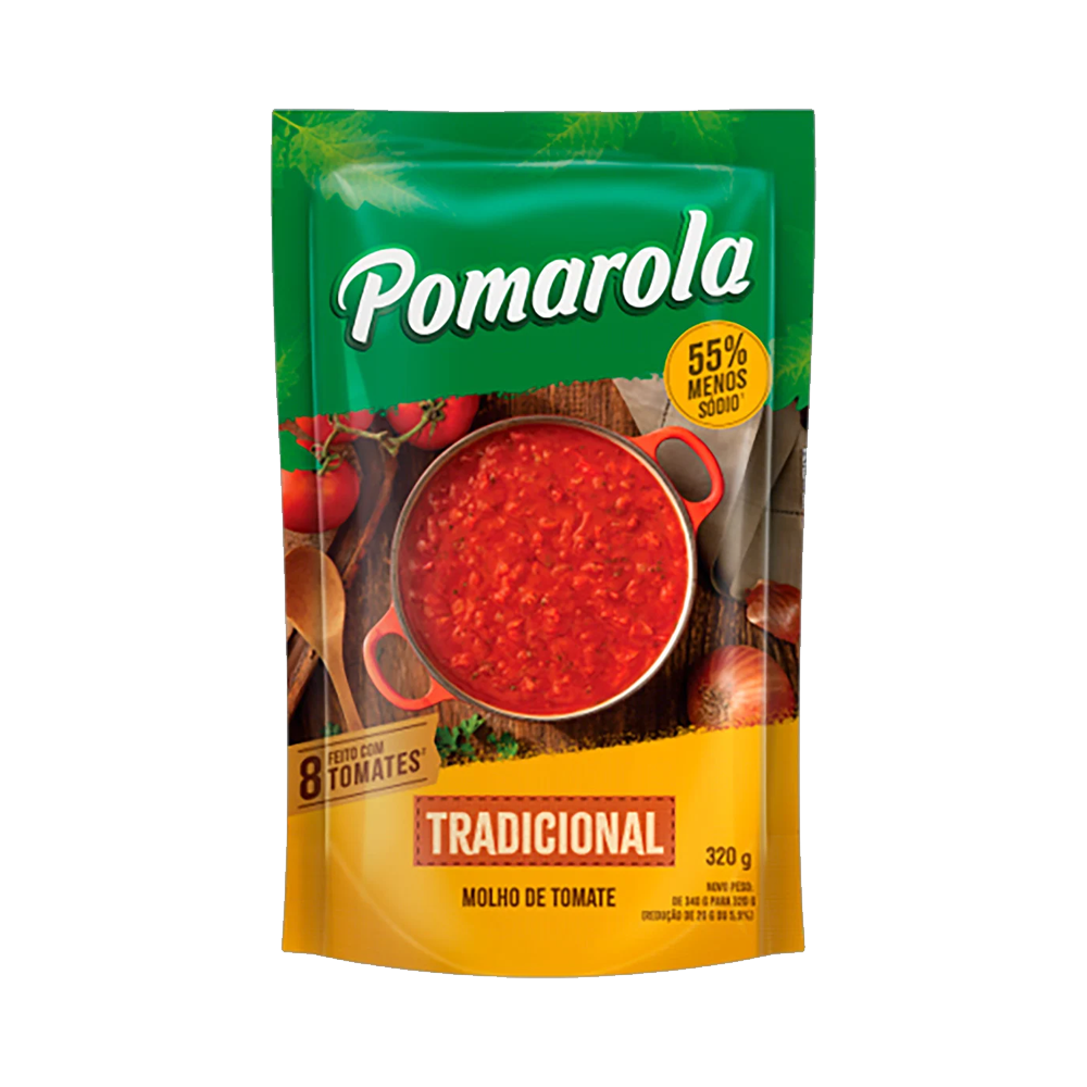 Molho Tomate Pomarola Tradicional