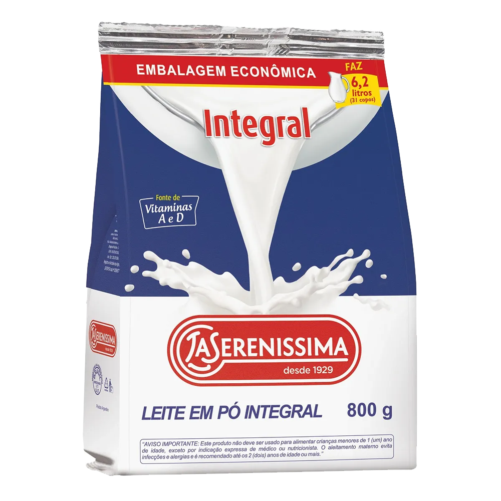 Leite em Pó Integral La Serenissima 