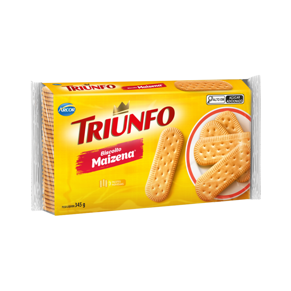 Biscoito Triunfo Maizena/Leite