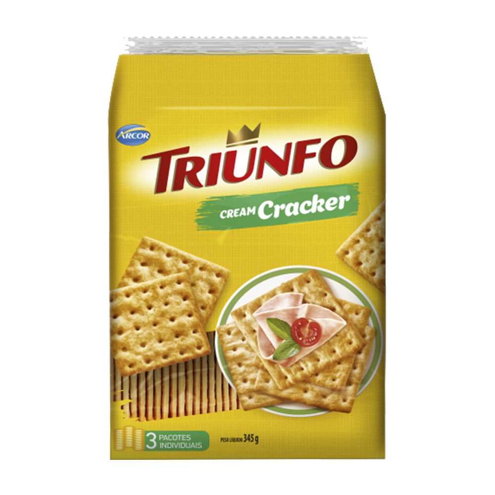 Biscoito Triunfo Água e Sal/Cream Cracker