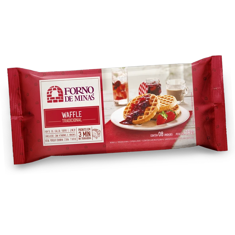 Waffle Forno de Minas 
