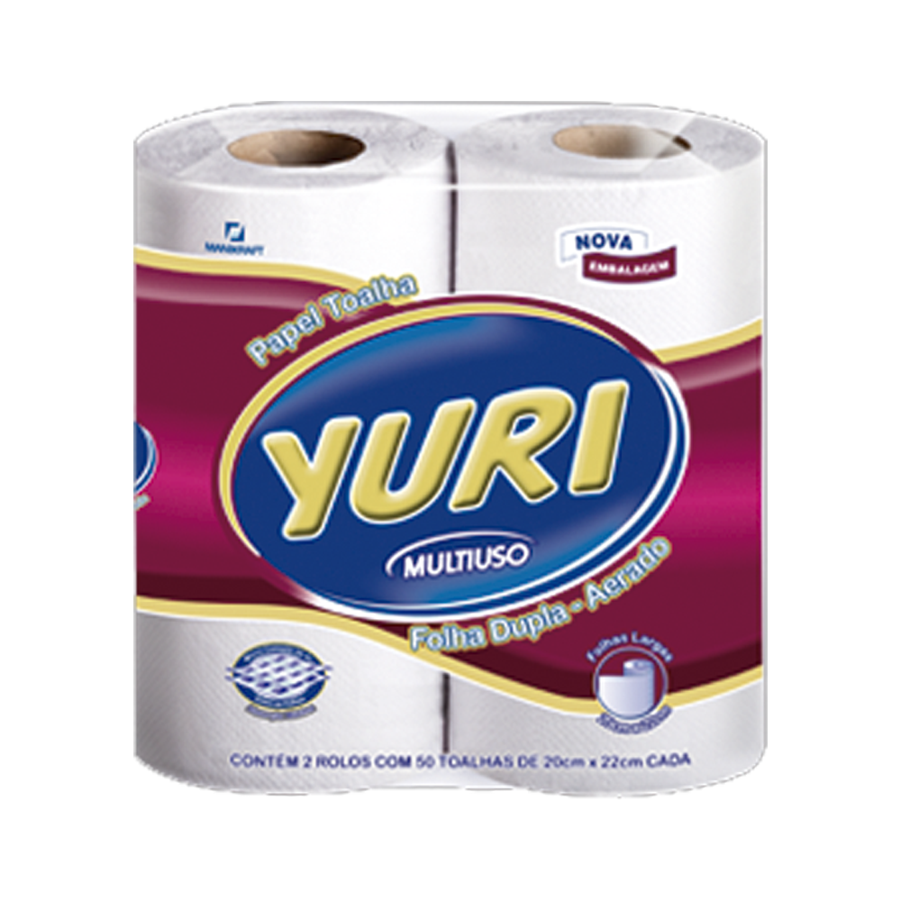 Papel Toalha Yuri Multiuso