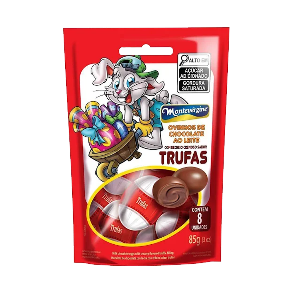 Ovinhos de Chocolate Recheados Montevergine