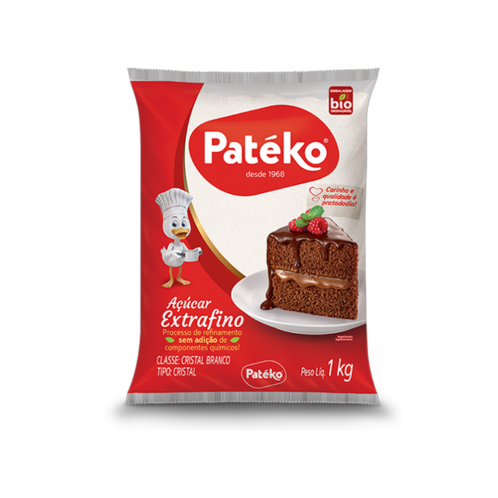 Açúcar Extra Fino Patéko