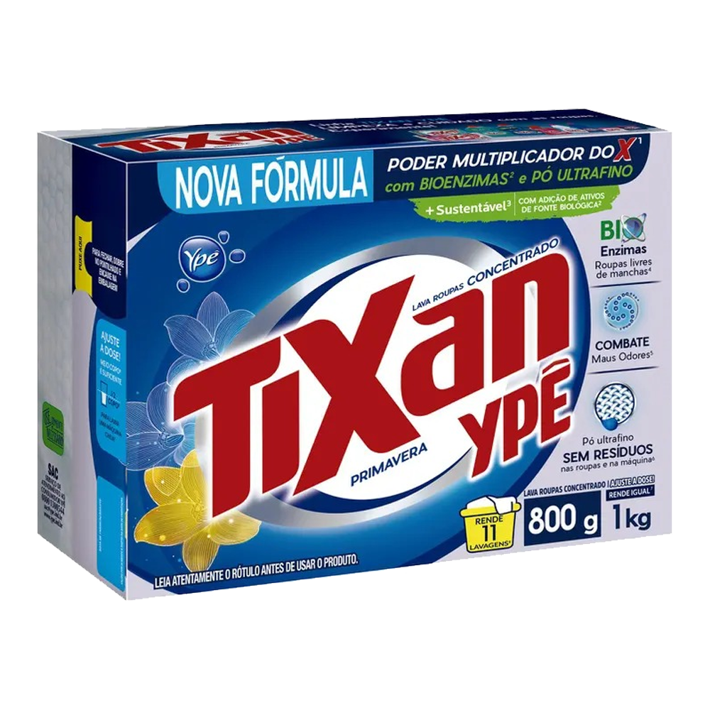 Lava Roupas em Pó Tixan