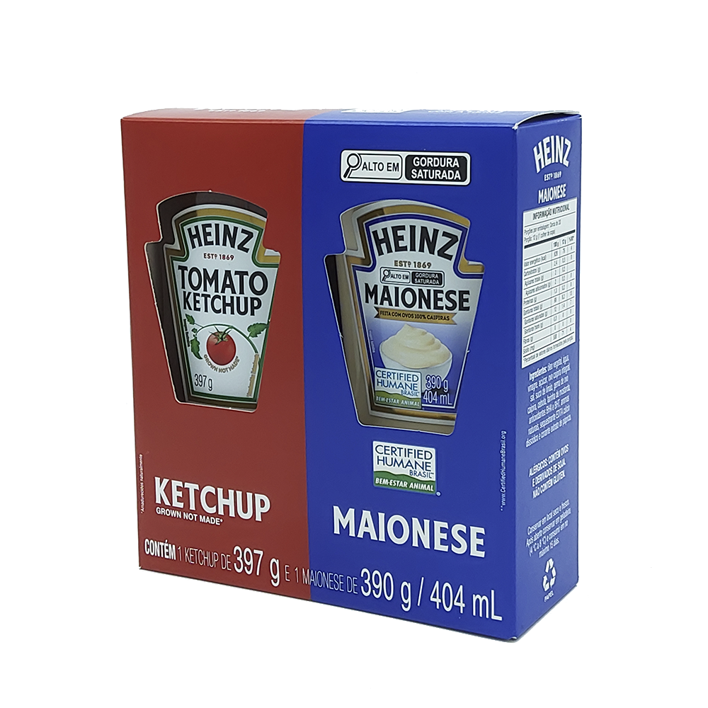 Ketchup Heinz + Maionese