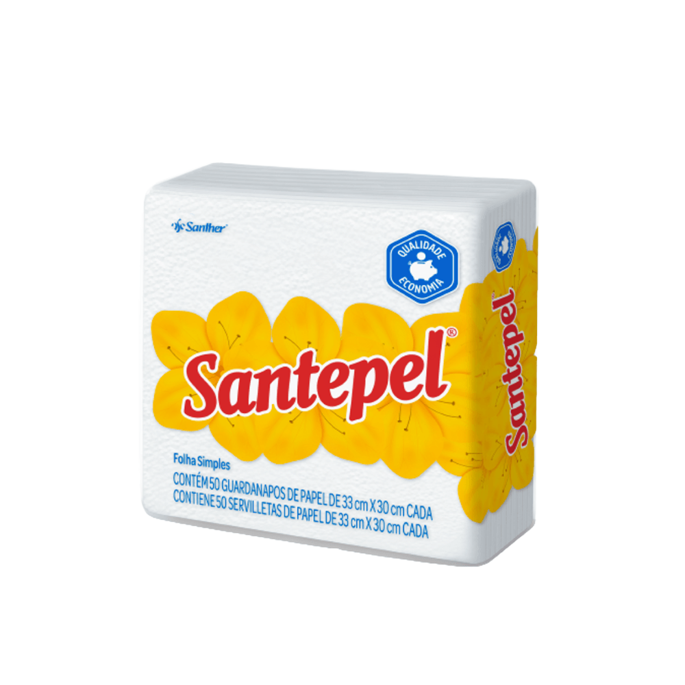 Guardanapos de Papel Santepel Pequeno 
