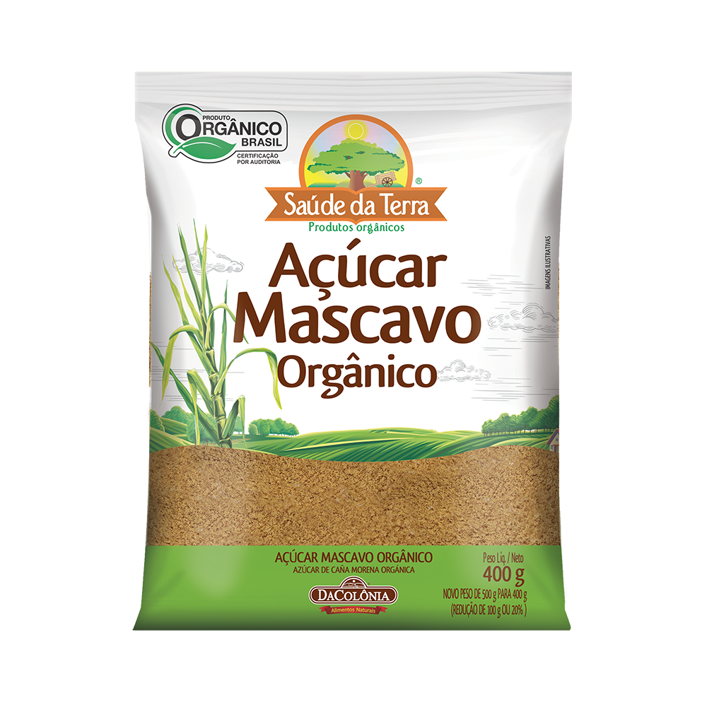 Açúcar Mascavo Saúde da Terra