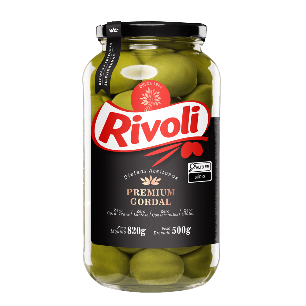 Azeitonas Verdes Gordal Premium Rivoli