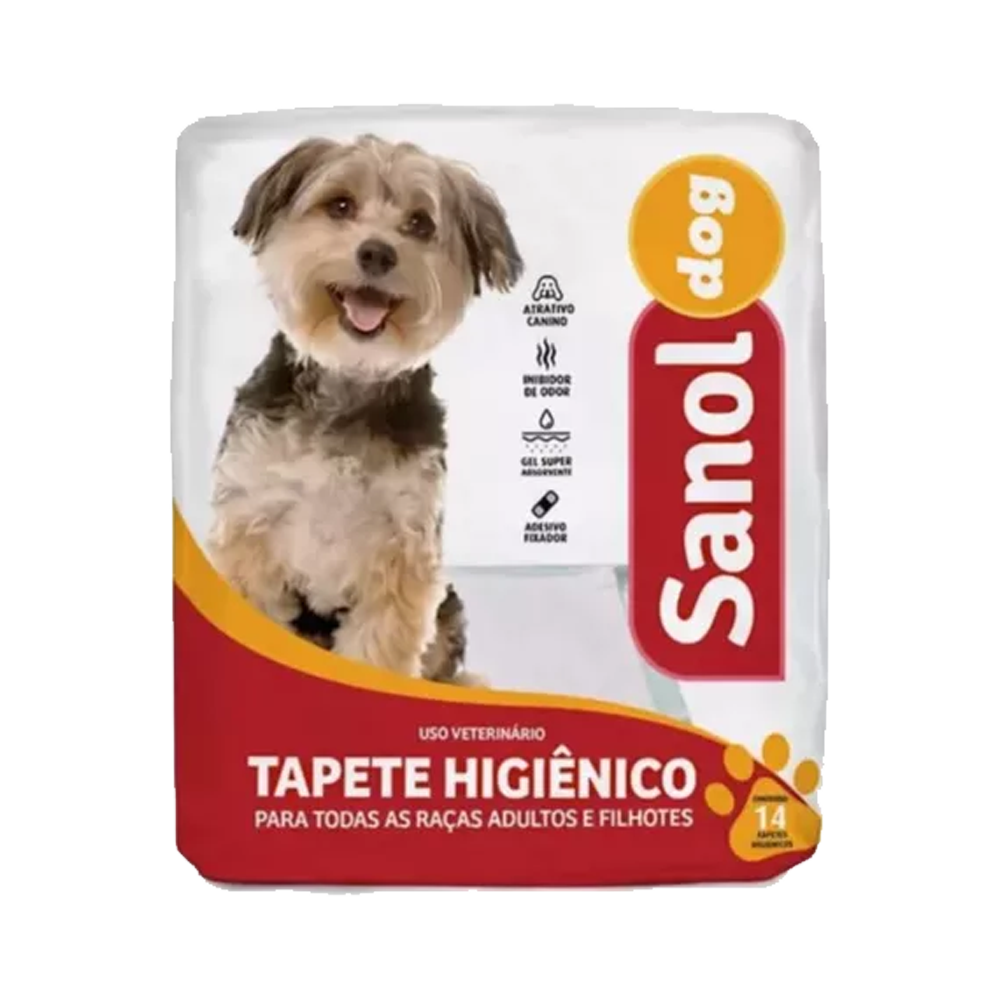 Tapete Higiênico Sanol Dog 57x60