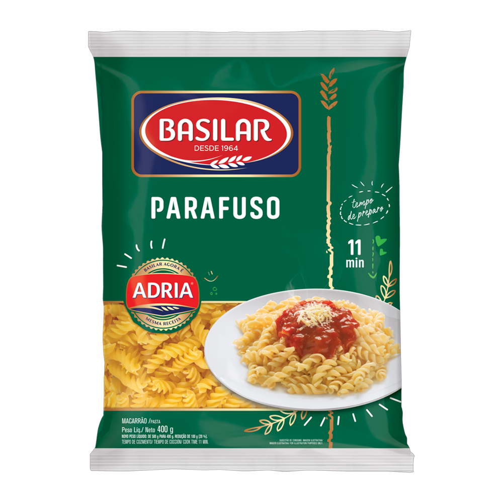 Macarrão Semolado Basilar