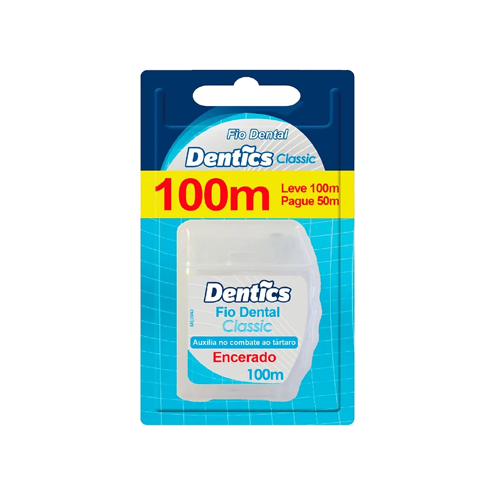 Fio Dental Dentics Classic Encerado