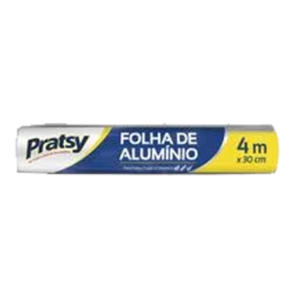 Folha de Alumínio Pratsy 30cm x 4m