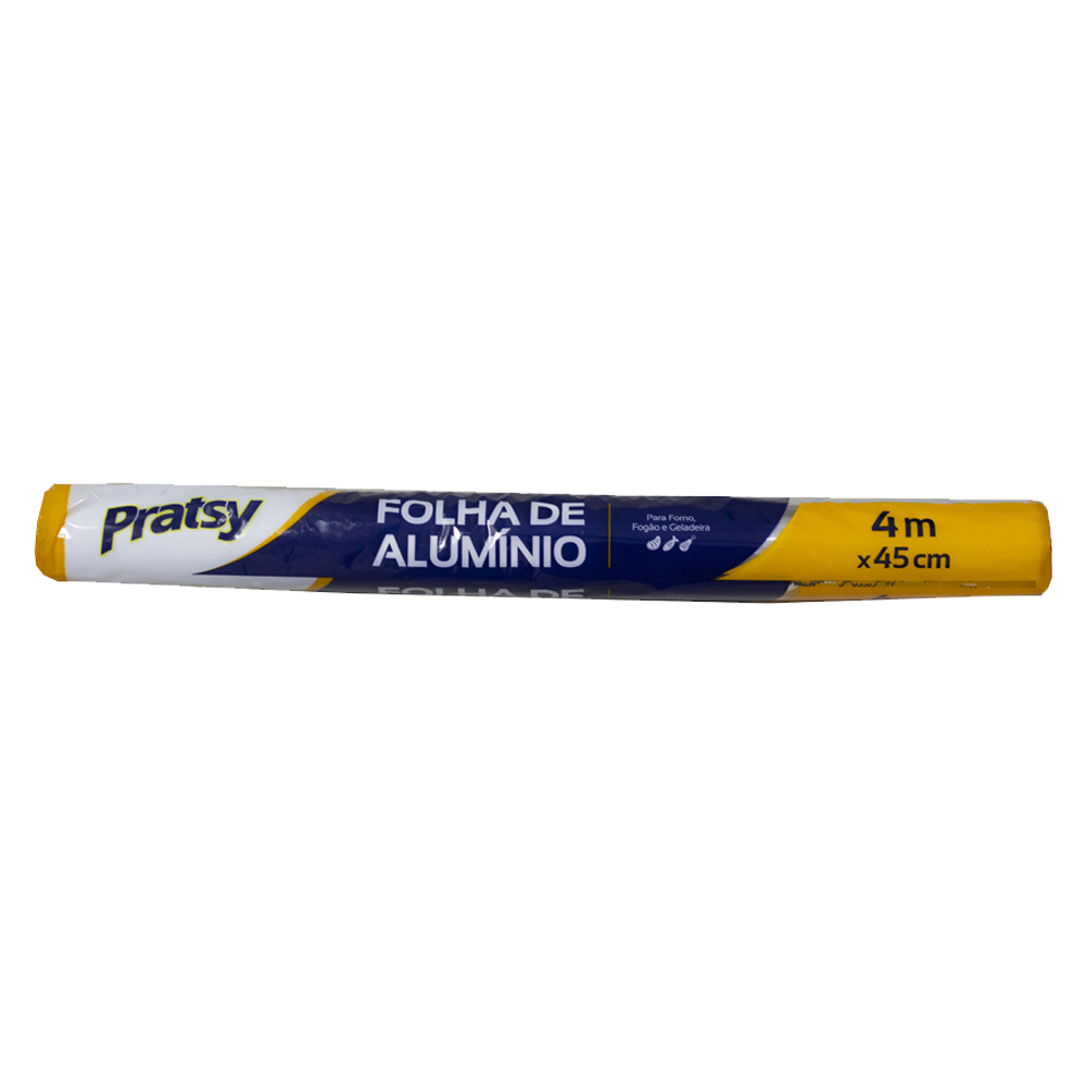 Folha de Alumínio Pratsy 45cm x 4m