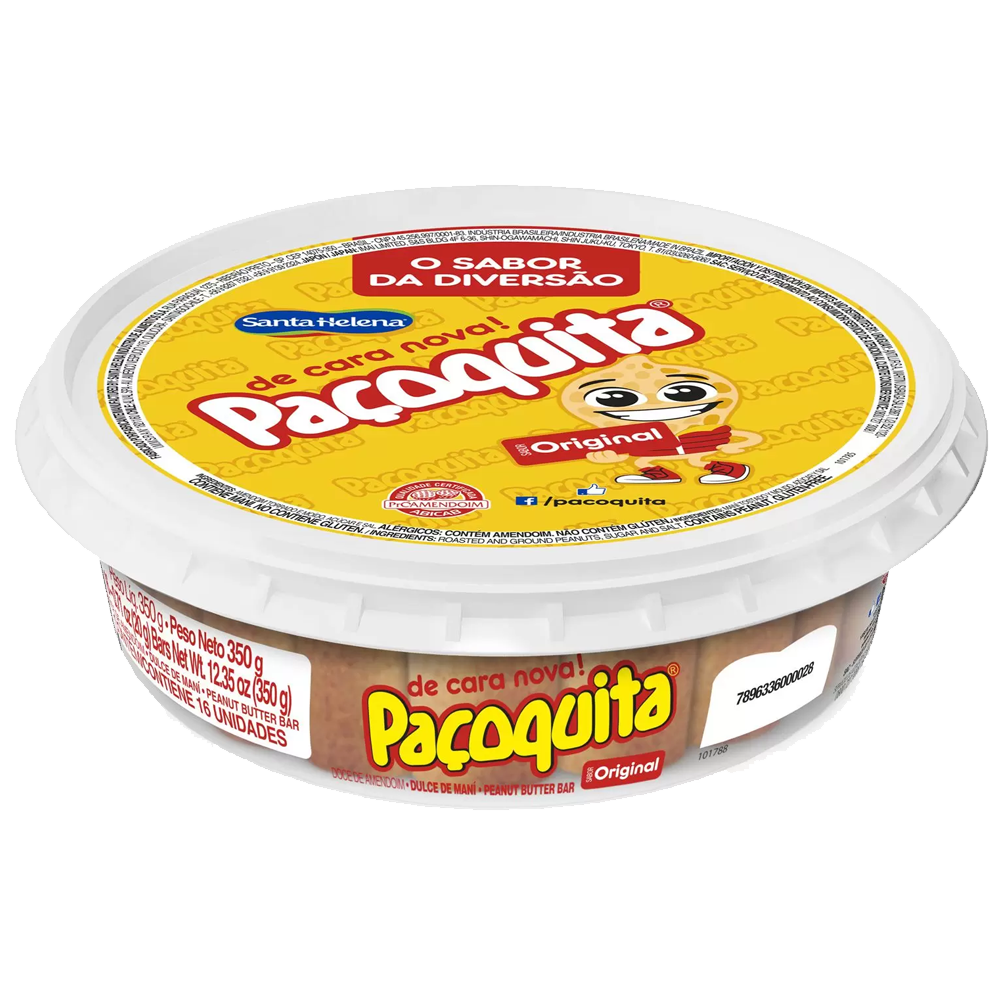 Doce de Amendoim Paçoquita Rolha