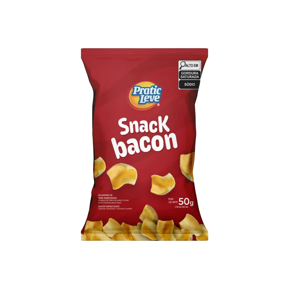 Salgadinho Pratic Leve Snack Bacon