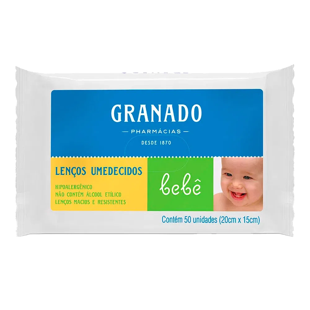 Lenços Umedecidos Granado Bebê