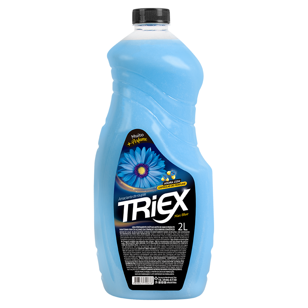 Amaciante Triex Max 2L - R$ 5,99 -  50% DESC.NA 2. UNIDADE - A UNIDADE SAI POR 