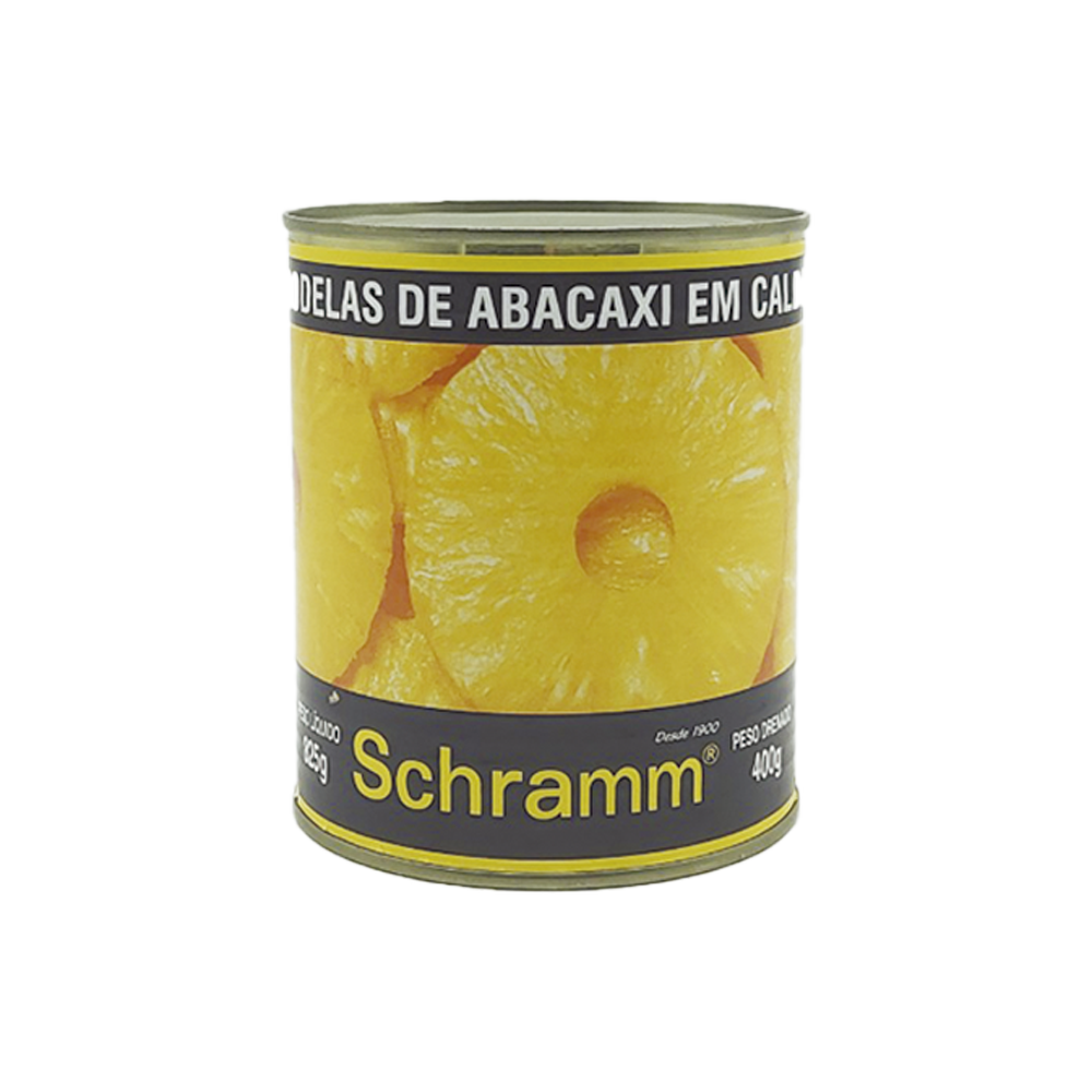 Abacaxi em Calda Rodelas Schramm 
