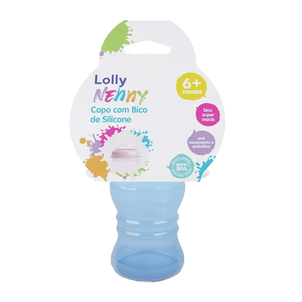 Copo Lolly Clean Bico Silicone