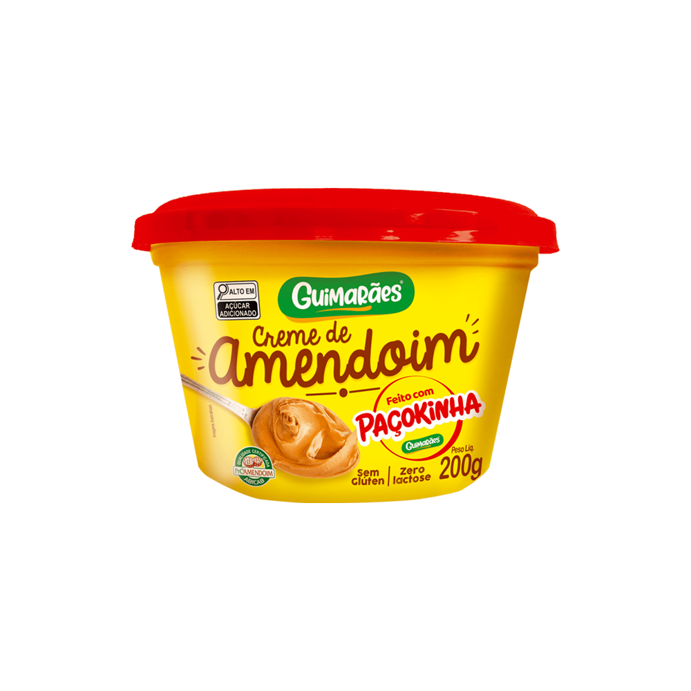 Creme de Amendoim Guimarães Negresco/Prestígio/Meio Amargo