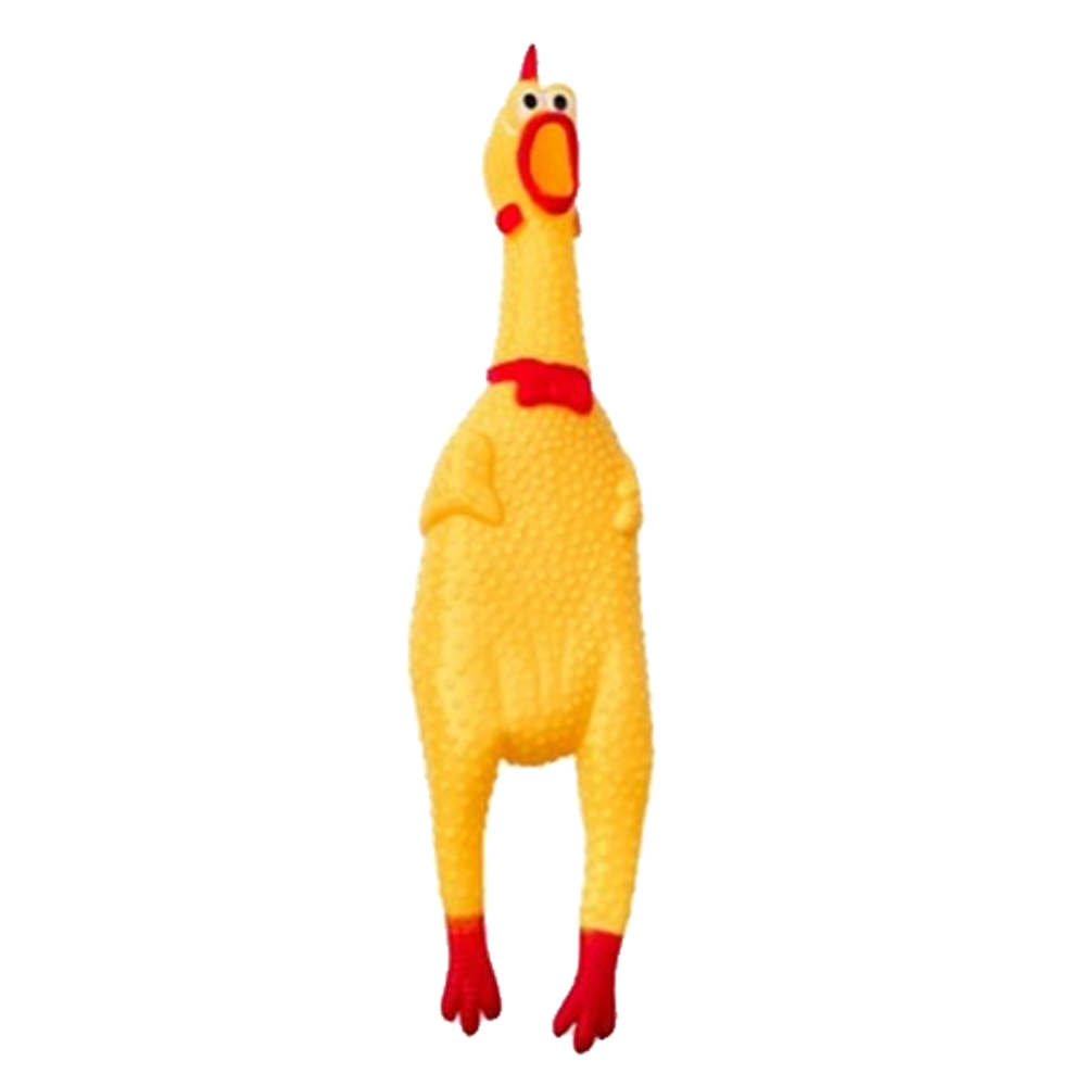 Brinquedos Dug's Frango Sonoro Vinil 30Cm
