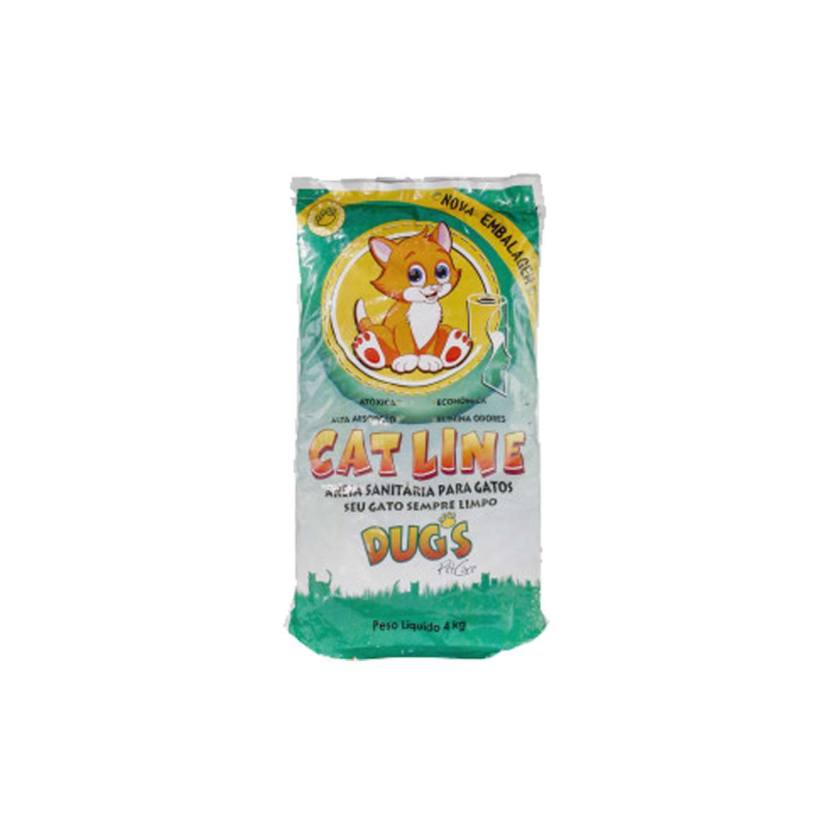 Areia Sanitária Dug's Cat Line