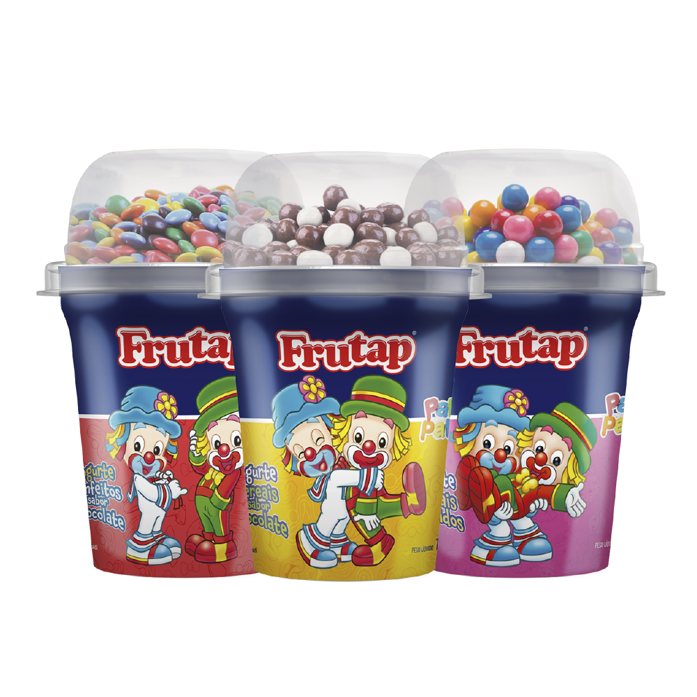 Iogurte Frutap C/ Confeito 115G -  R$ 4,19 - LEVE 5 PAGUE 4 -A UNIDADE SAI POR 