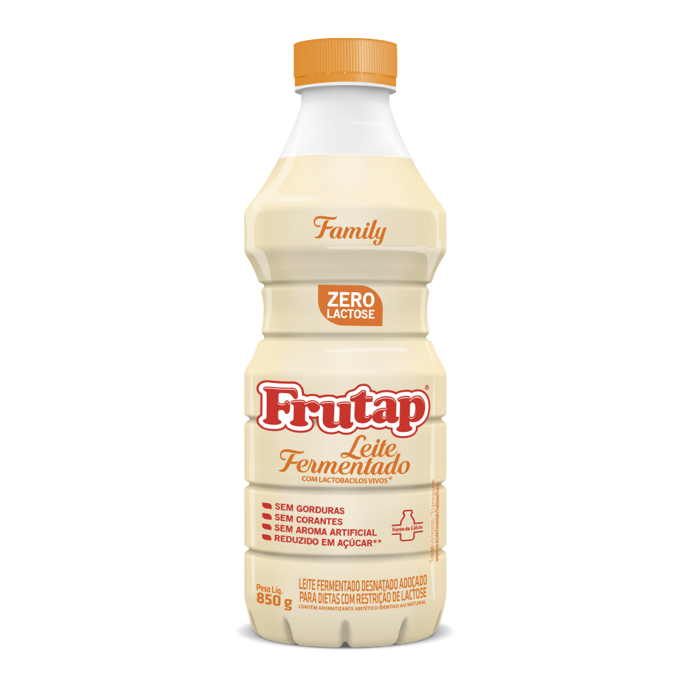 Leite Fermentado Frutap Zero Lactose