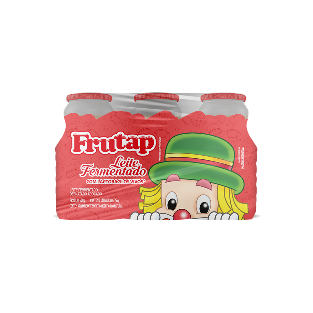 Leite Fermentado Frutap Patati Patatá