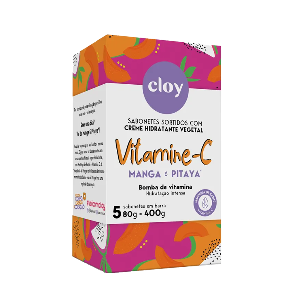 Sabonete Cloy Vitamine C