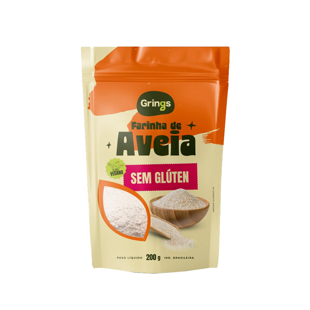 Farinha de Aveia Sem Glúten Grings