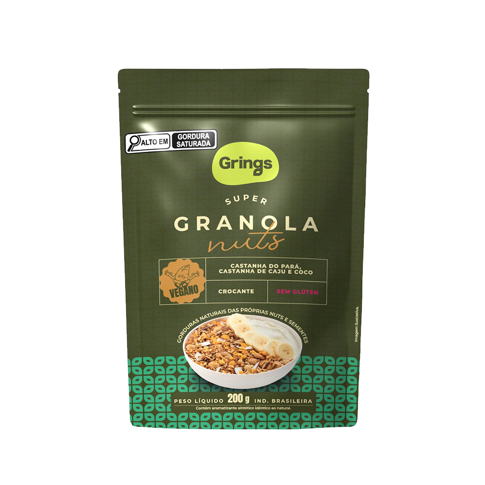 Granola Super Nuts/Frutas Grings