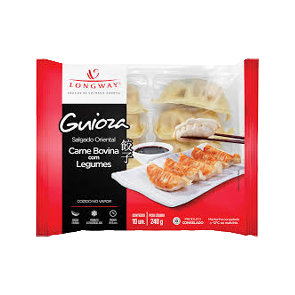 Guioza Long Way Carne Bovina C/ Legumes