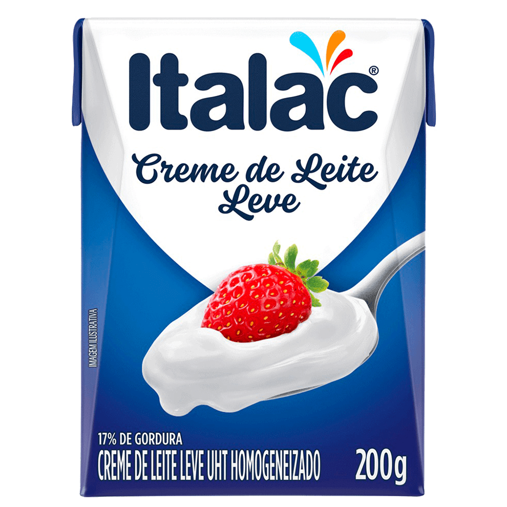 Creme de Leite Italac (Exceto Zero Lactose)