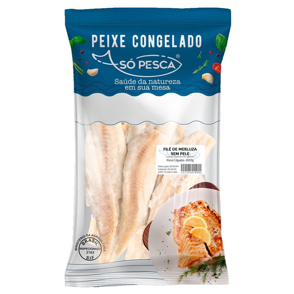 Filé de Merluza Só Pesca