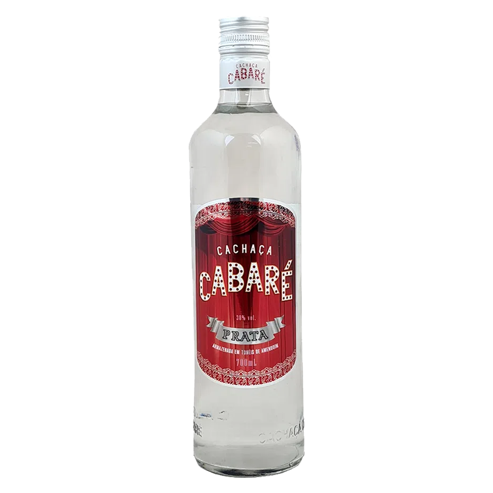 Cachaça Cabaré Prata