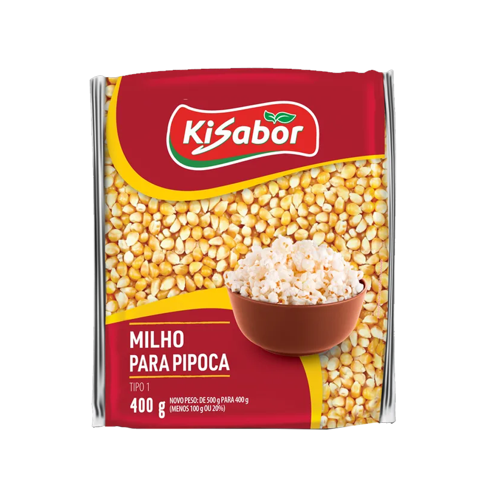 Milho de Pipoca Kisabor