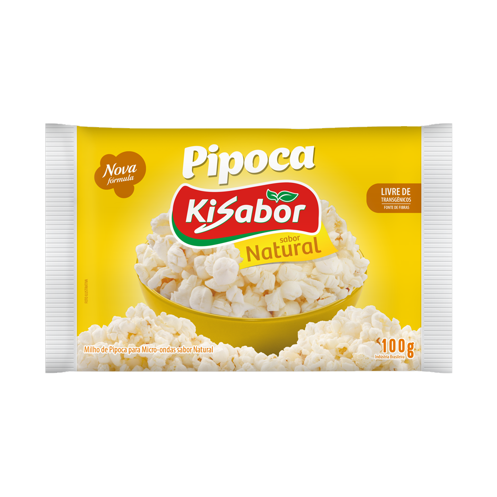 Pipoca Micro-ondas Kisabor