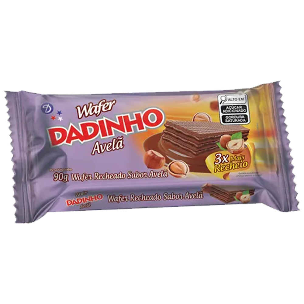 Biscoito Wafer Dadinho