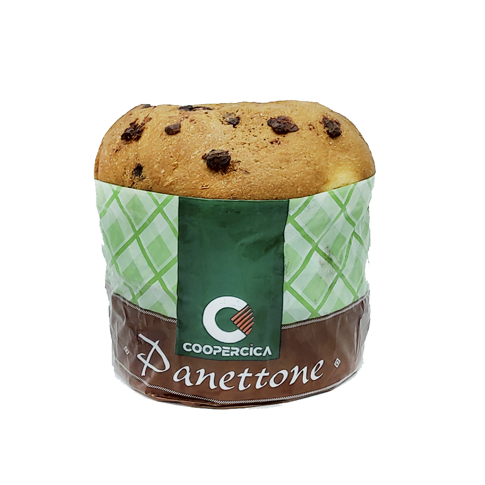 Panettone Gotas de Chocolate Coopermais 