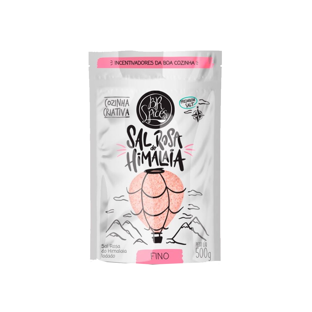 Sal BR Spices Rosa do Himalaia Fino