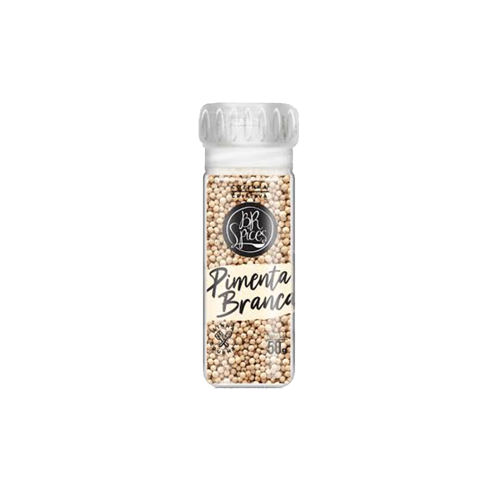 Pimenta Branca BR Spices C/Moedor