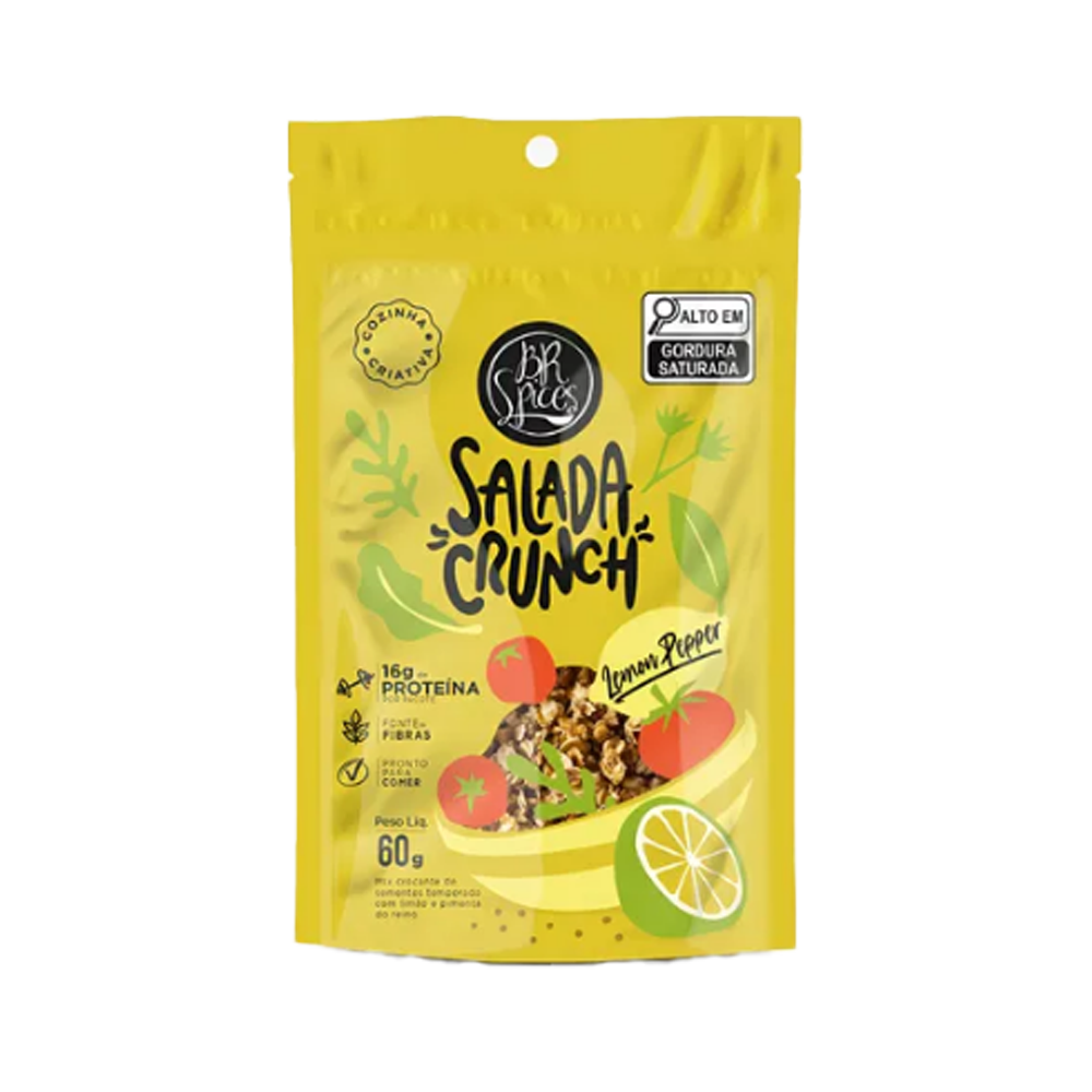 Salada Crunch BR Spices Lemon Pepper