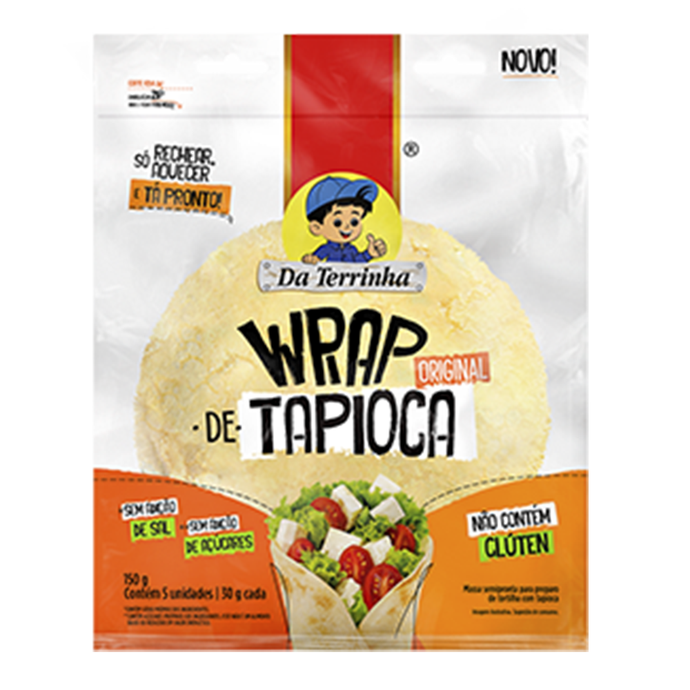 Wrap de Tapioca Da Terrinha